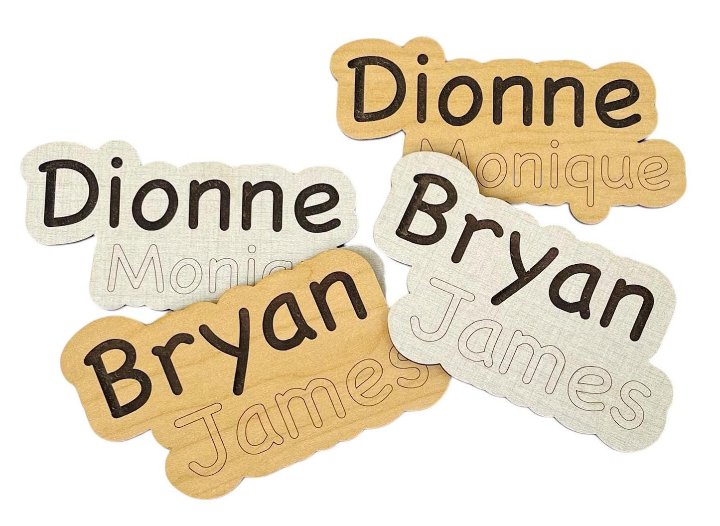 Personalized Baby Name Outline Shape Birth Announcement Newborn Name Hospital Photo Prop Plaque Baby Shower Gift Custom Laser Engraved Wood